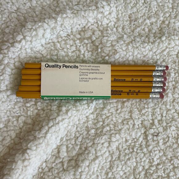 Vintage ~1980's Faber-Castell No.3 SV 210 Balance Pencils Unsharpened New - Picture 2 of 2
